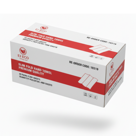 COMPACT FOLD HAND TOWEL - 2400PCS/CTN