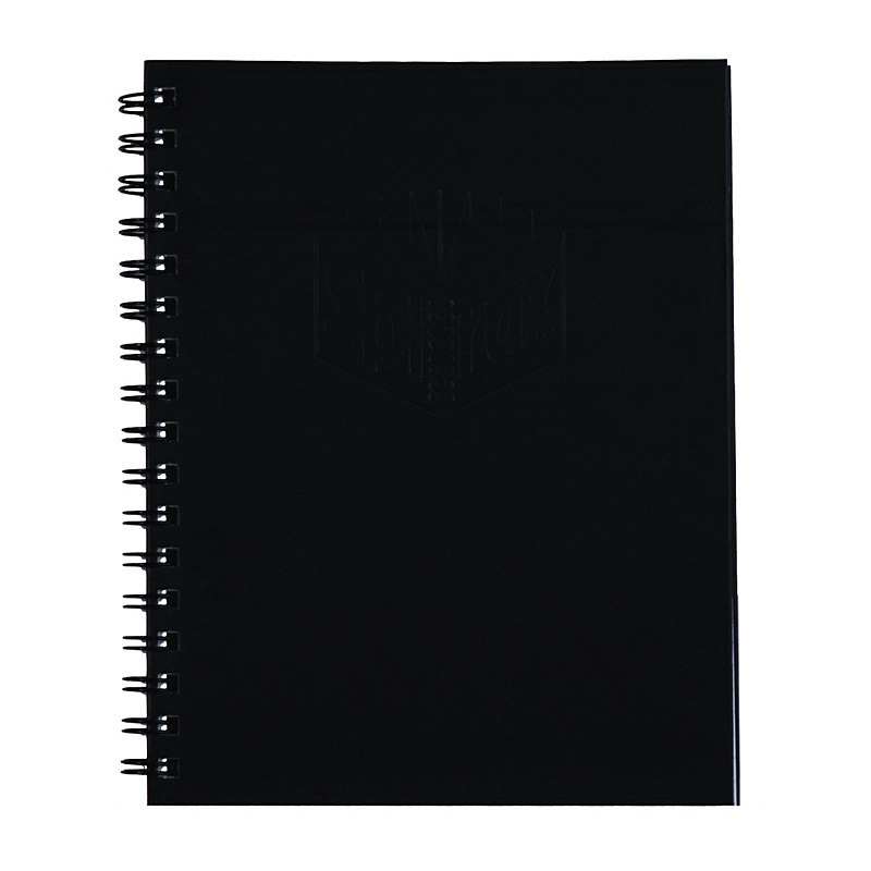Spirax 511 Hard Cover Blk Pk5