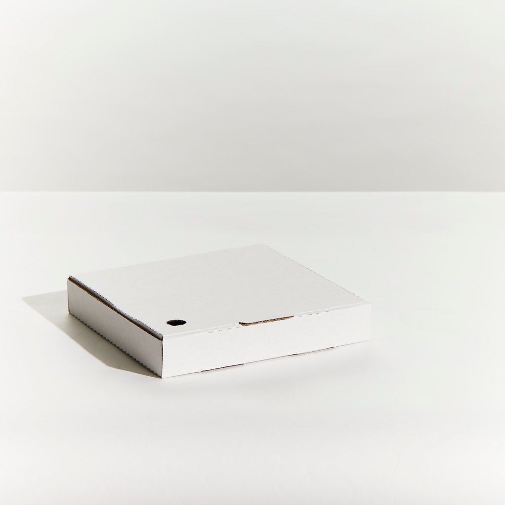 7" PIZZA BOX WHITE