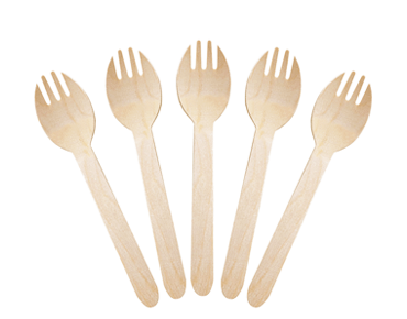 WOODEN SPORK 1CTN/1000