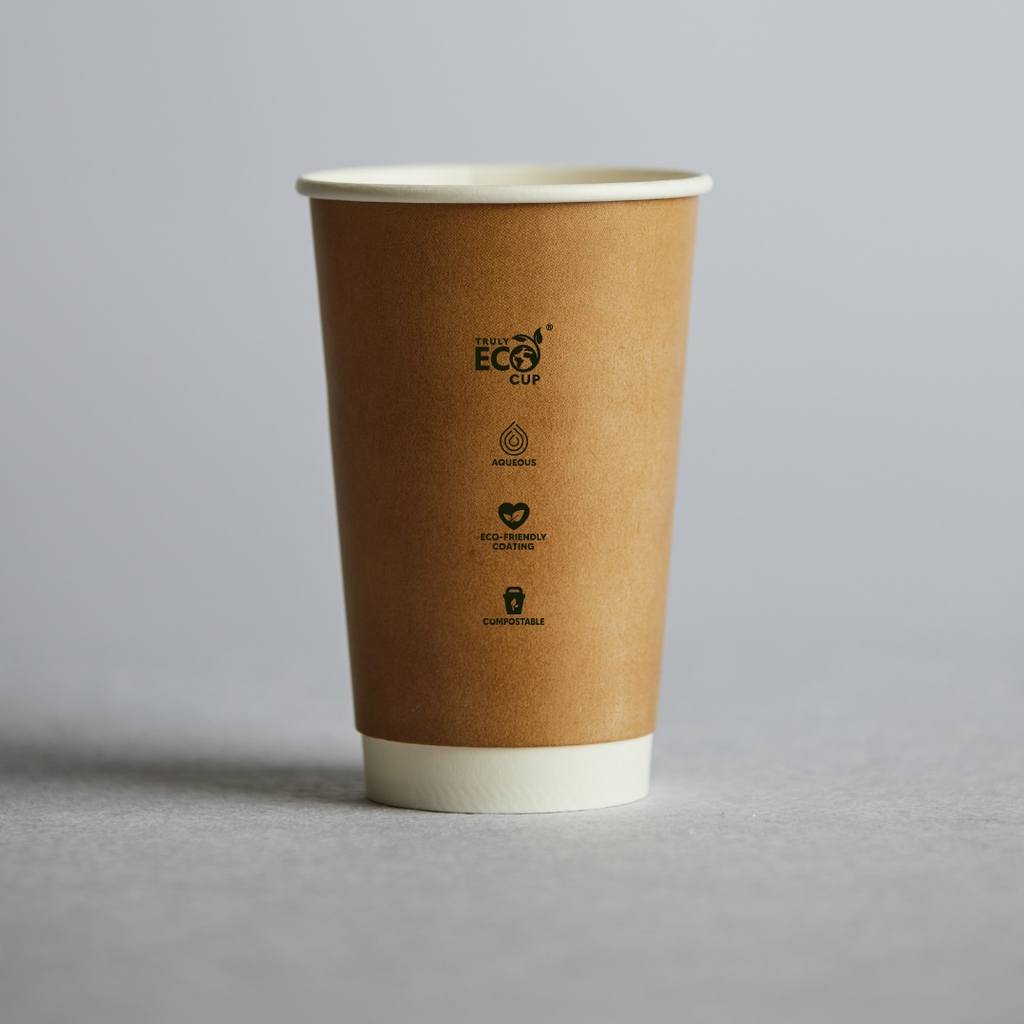 16oZ DW AQUEOUS TRULY ECO CUP KRAFT
