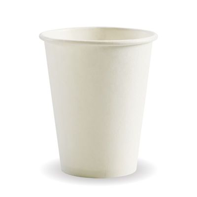 8oZ WHITE SINGLE WALL PAPER CUP 