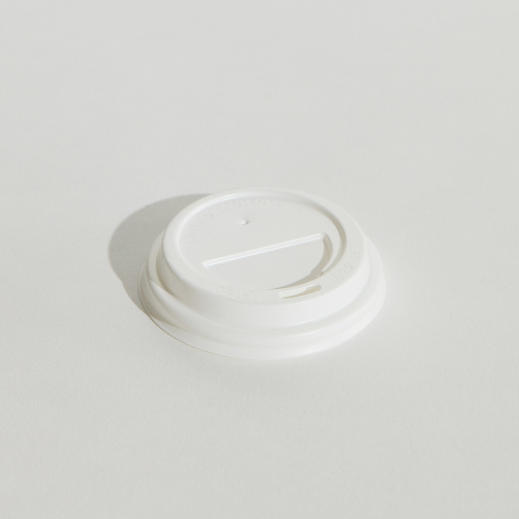 4Oz WHITE TRAVEL LID PP
