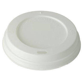 SIP LID WHITE 8oZ (80MM)