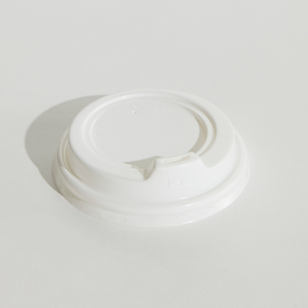SIP LID WHITE 12oZ/16Oz (90MM)