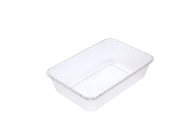 PLASTIC RECTANGULAR CONTAINER- 500ML