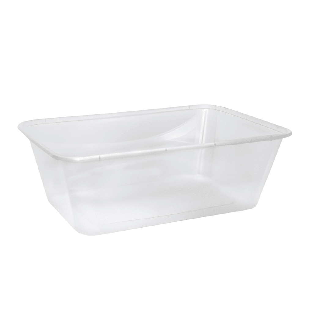 750ML PLASTIC RECTANGULAR CONTAINER
