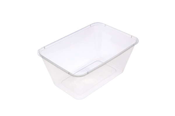 PLASTIC RECTANGULAR CONTAINER- 1000ML