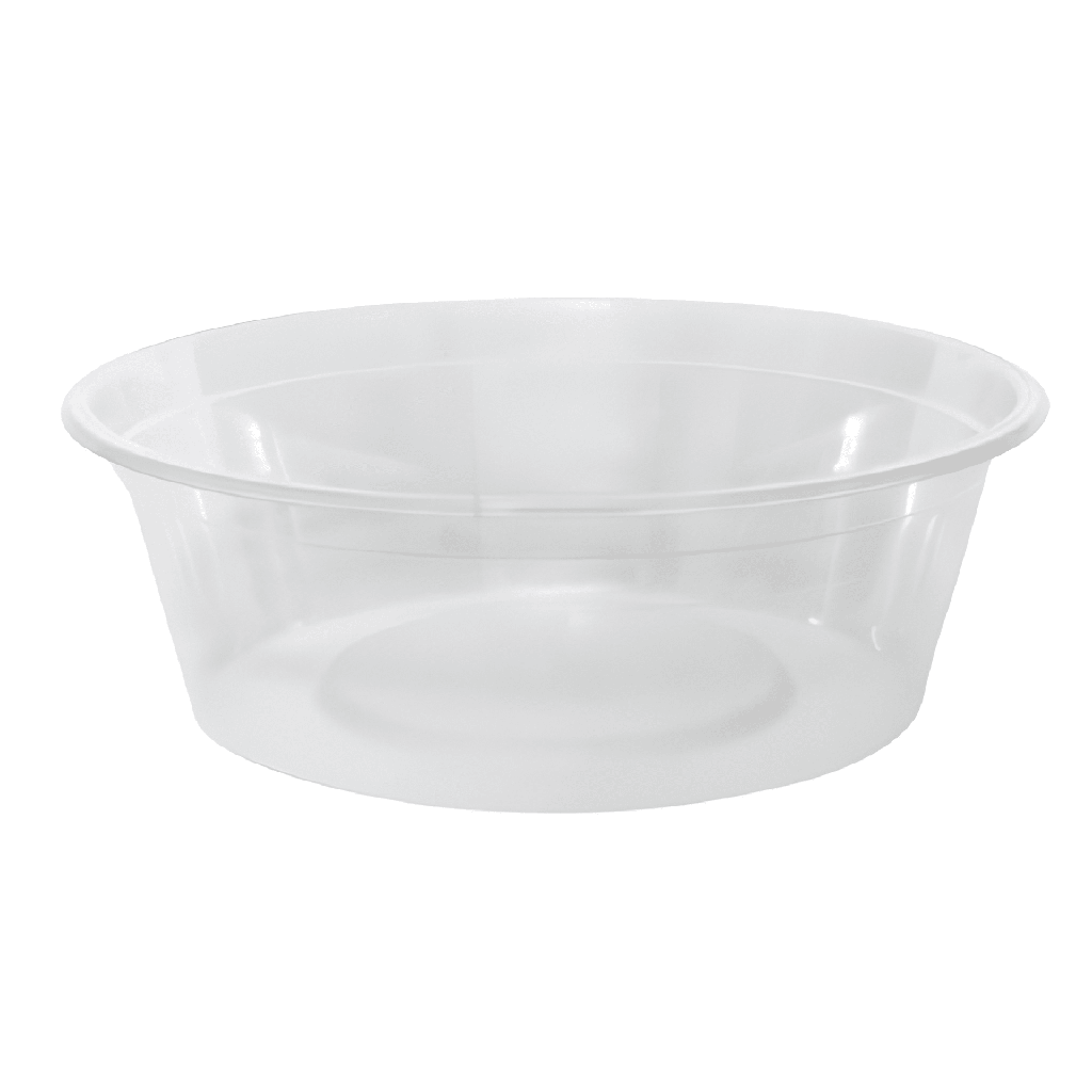 220ML RE-USABLE PLASTIC ROUND CONTAINER