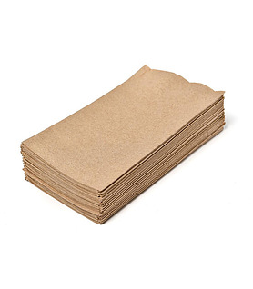 2PLY GT FOLD QUILTED DINNER NAPKIN KRAFT