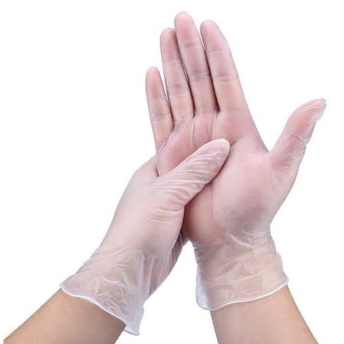 SMALL POWDER FREE VINYL GLOVES CLEAR