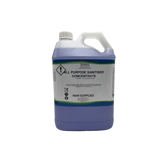 FOOD GRADE SANITISER ALL PURPOSE -5L
