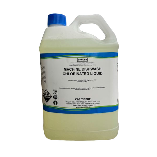 MACHINE DISHWASH LIQUID CHLORINATED LIQUID- 5L