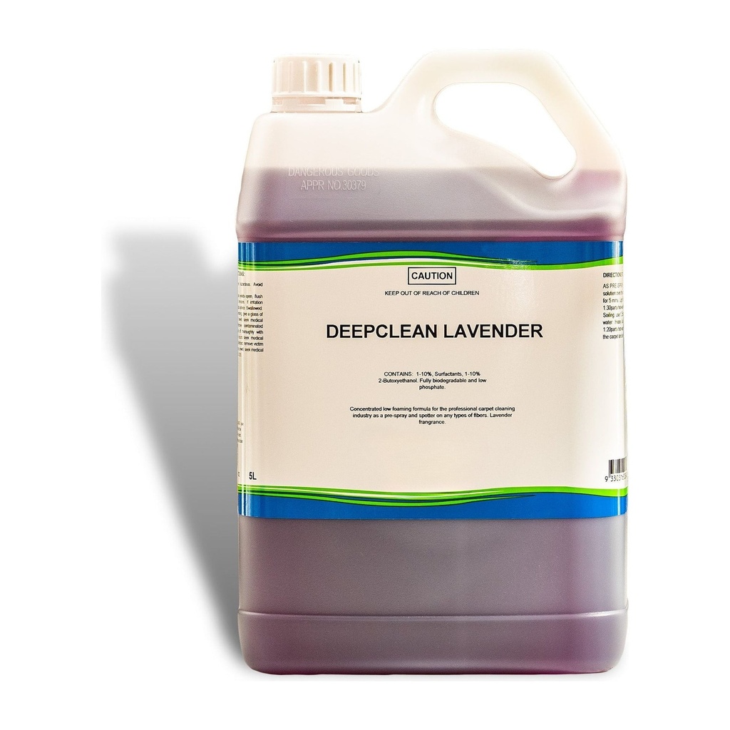5L DEEPCLEAN LAVENDER (CARPET CLEANING)