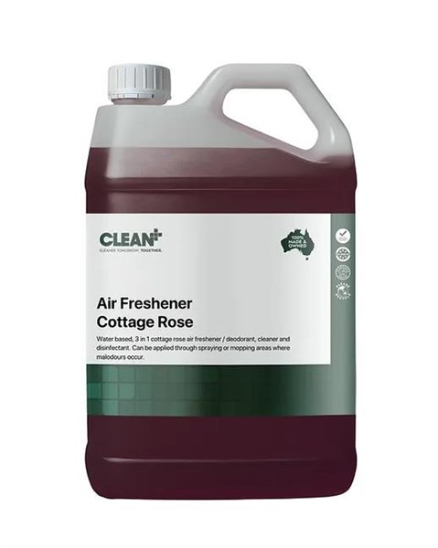 AIR FRESHENER COTTAGE ROSE 3IN1 DEODORISER/DISINFECTANT/CLEANER