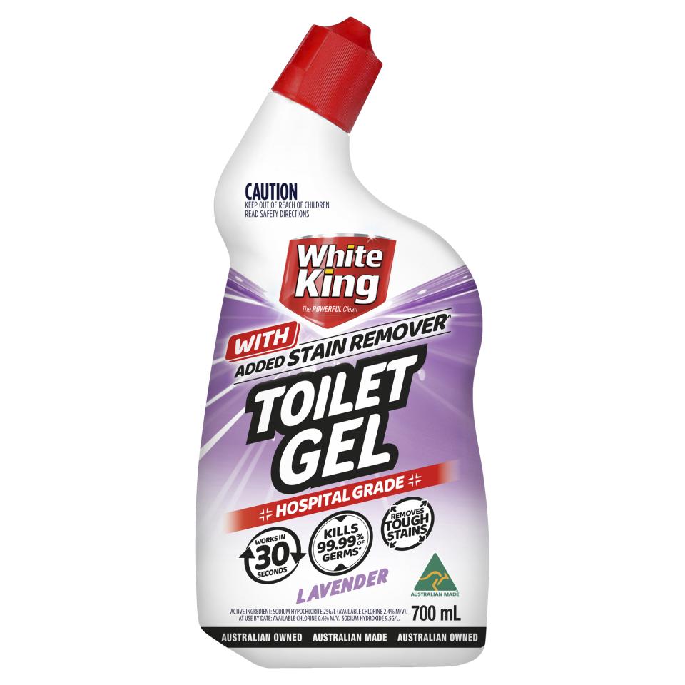 WHITE KING TOILET GEL LAVENDER 700ML