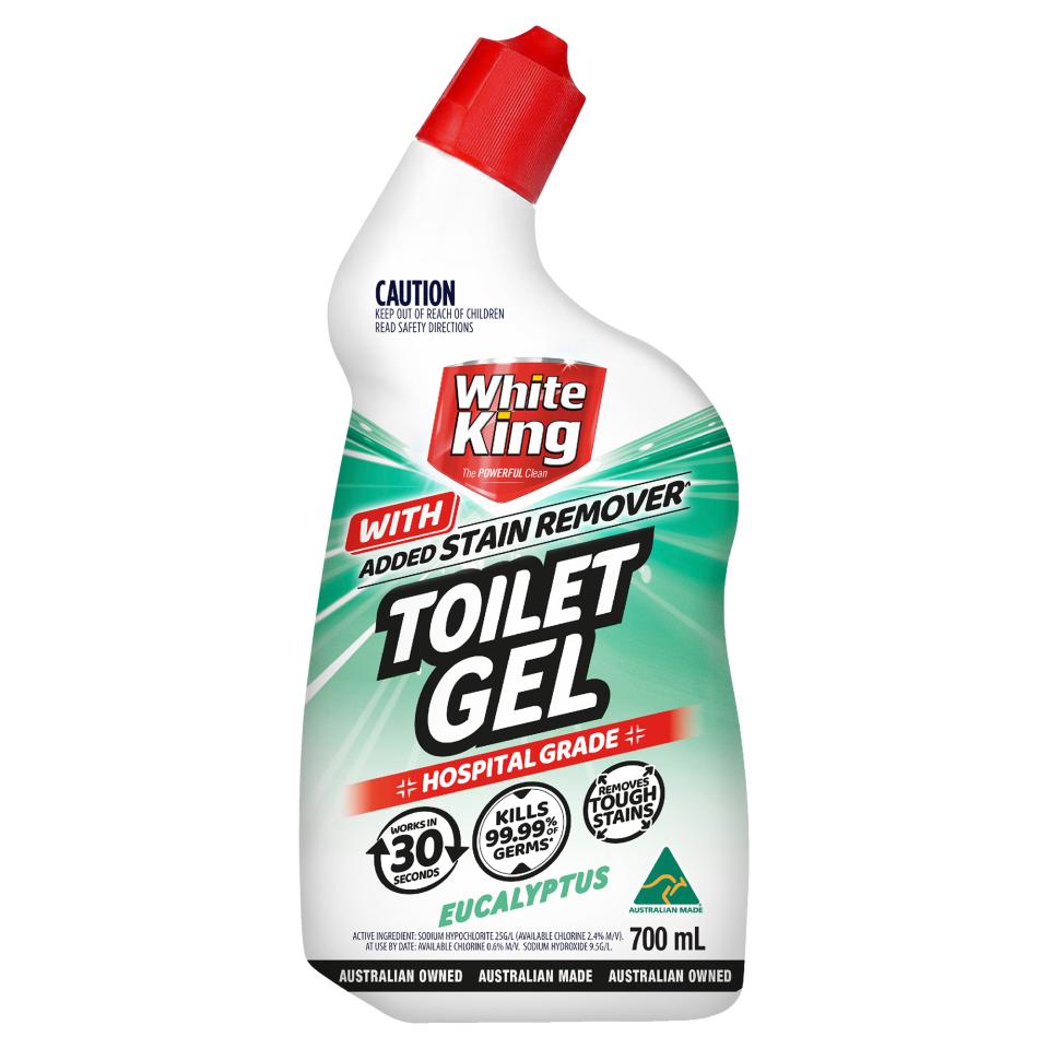 WHITE KING TOILET GEL EUCALYPTUS 700ML