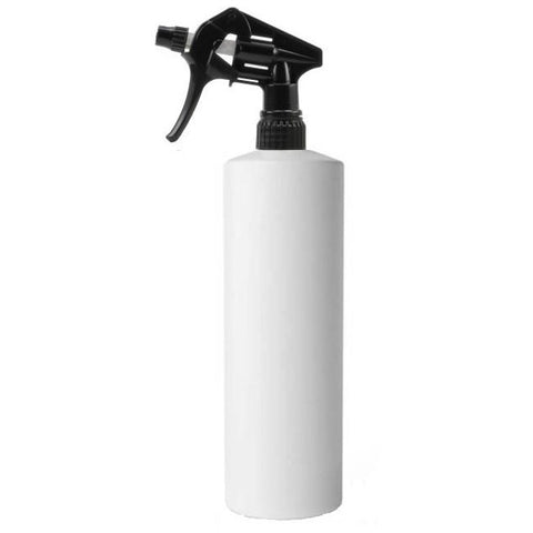 CHEMICAL RESISTANT HEAD SPRAY BOTTLE / BLACK HEAD