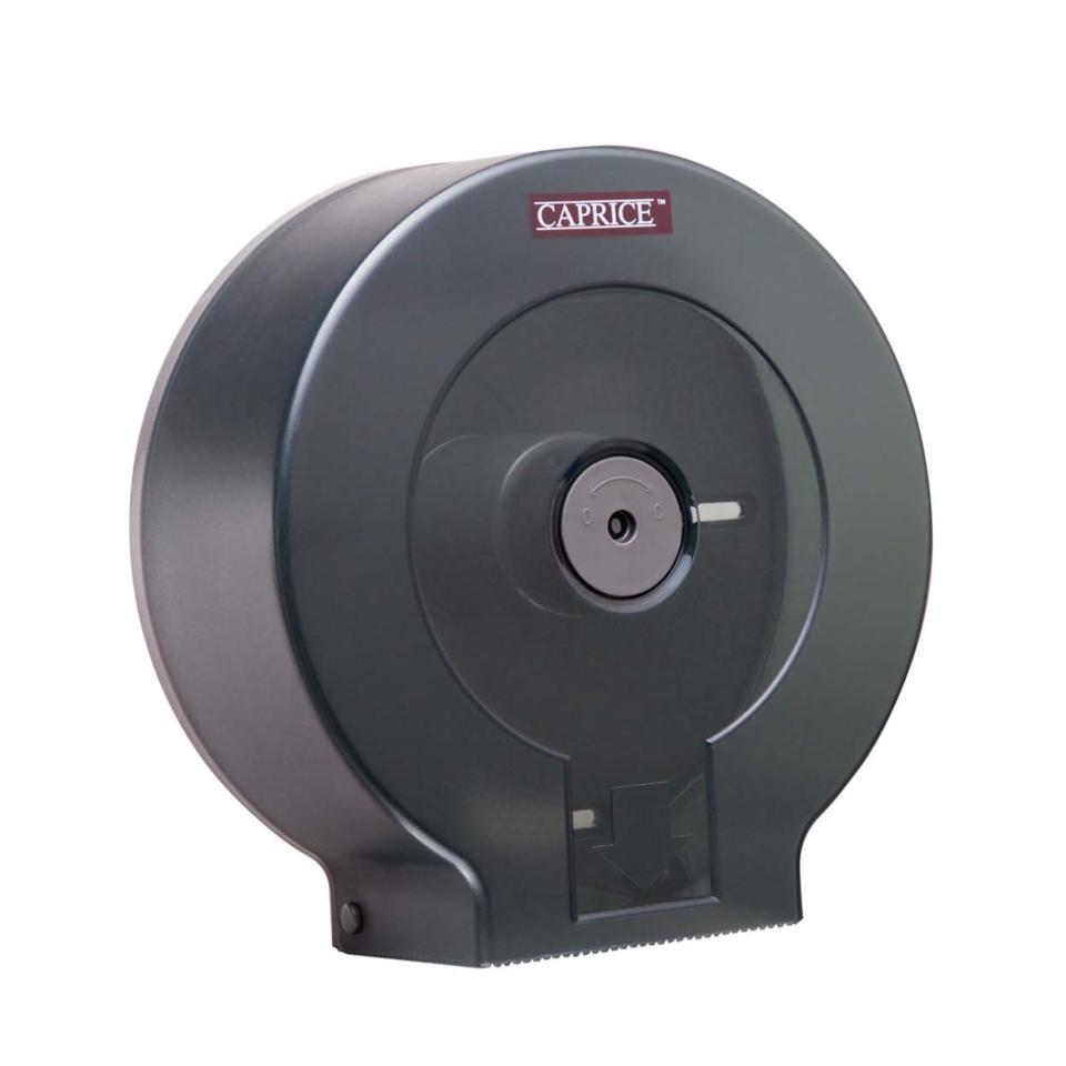 PLASTIC JUMBO ROLL DISPENSER BLACK
