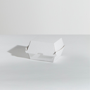 WHITE BURGER BOX