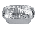  SHALLOW DISH SQUARE FOIL TRAY 