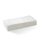 WHITE QUILTED DINNER NAPKIN -POCKET FOLD