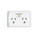Monster 2-Port Surge White