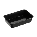 500ML BLACK RECTANGULAR CONTAINER